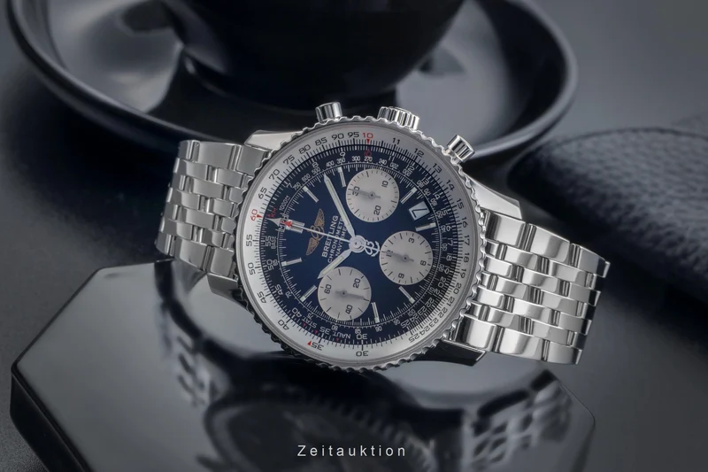 Breitling Navitimer chronograph steel automatic men's watch A23322 A232B35NP [2503103]