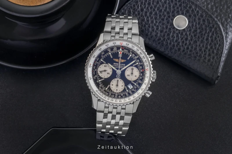 Breitling Navitimer chronograph steel automatic men's watch A23322 A232B35NP [2503103]