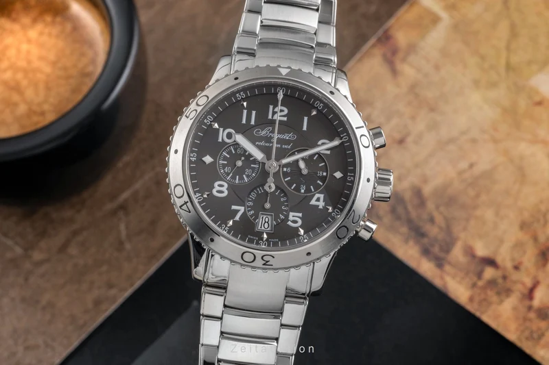 Breguet Type XXI chronograph steel automatic men's watch 3810 [2502797]