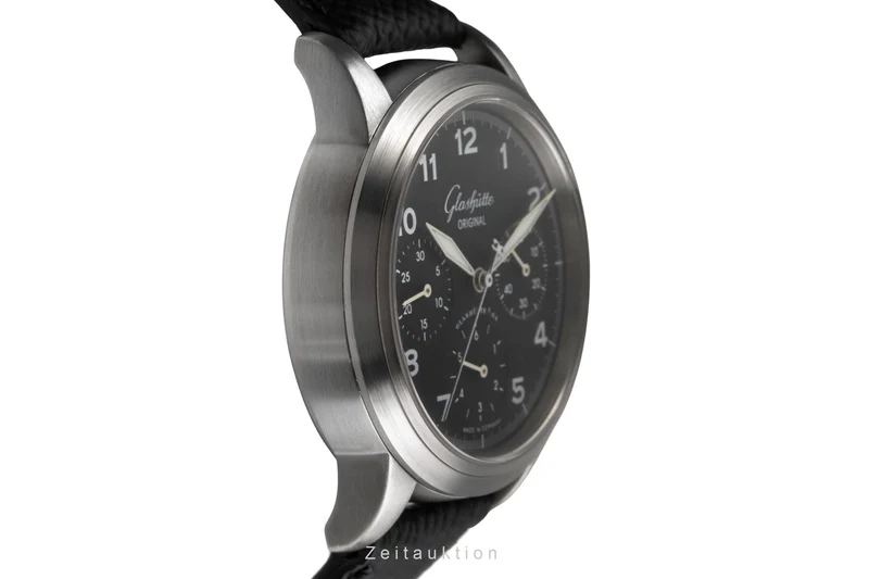 Glashütte Senator chronograph steel automatic men's watch 1-39-31-13-17-04 [2503655]