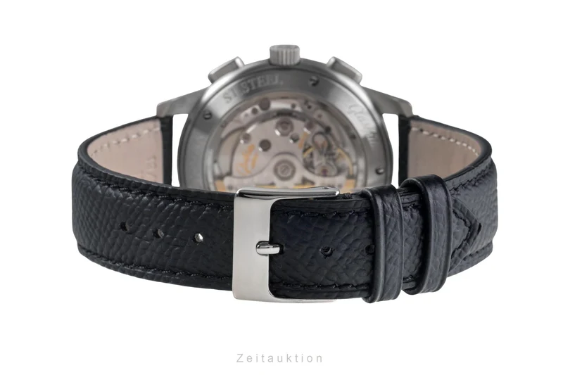 Glashütte Senator chronograph steel automatic men's watch 1-39-31-13-17-04 [2503655]