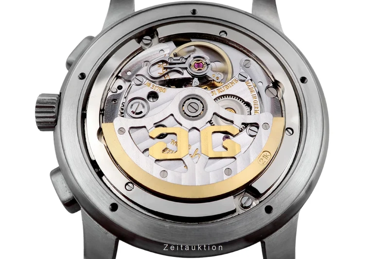 Glashütte Senator chronograph steel automatic men's watch 1-39-31-13-17-04 [2503655]