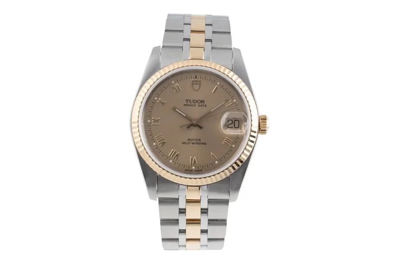 Tudor Prince Date steel / gold automatic men's watch 74033 [2503109]