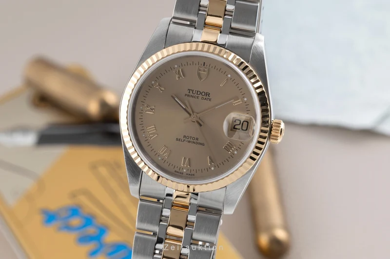 Tudor Prince Date steel / gold automatic men's watch 74033 [2503109]