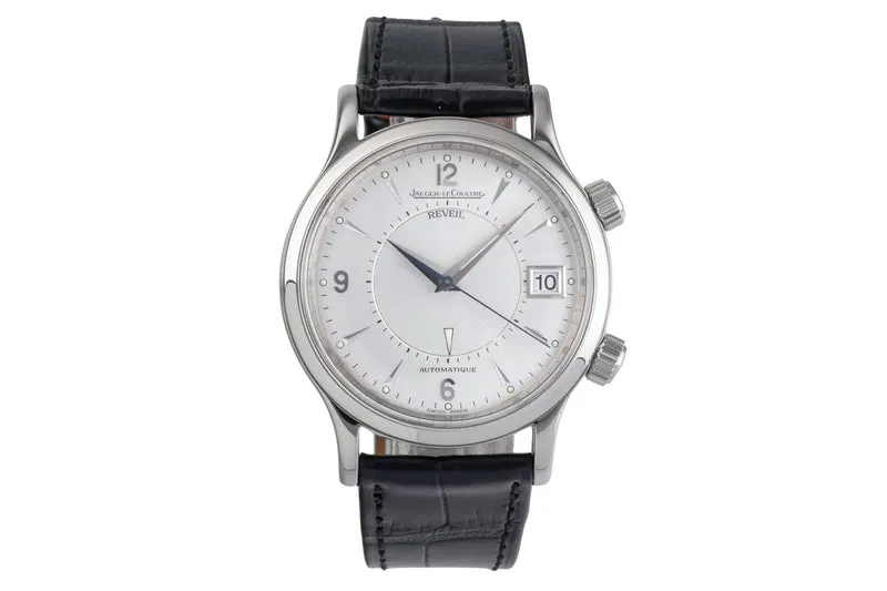 Jaeger LeCoultre Master Control steel automatic men's watch 141.8.97 LP: 15400EUR [2503425]
