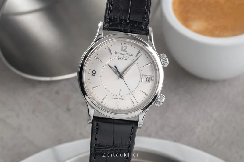 Jaeger LeCoultre Master Control steel automatic men's watch 141.8.97 LP: 15400EUR [2503425]