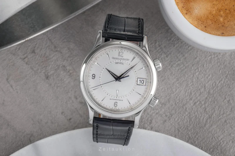 Jaeger LeCoultre Master Control steel automatic men's watch 141.8.97 LP: 15400EUR [2503425]