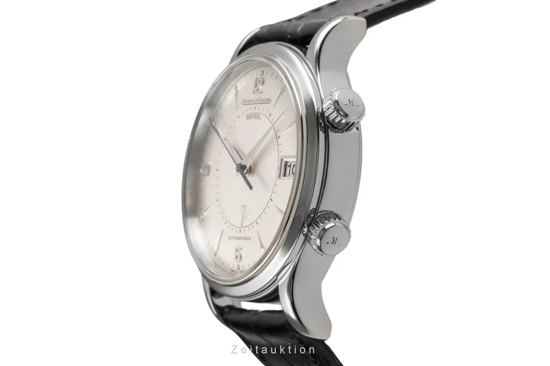 Jaeger LeCoultre Master Control steel automatic men's watch 141.8.97 LP: 15400EUR [2503425]