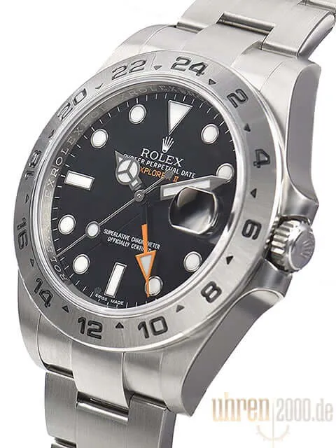 Rolex Explorer II 216570 Schwarz 2017 ungetragen LC100