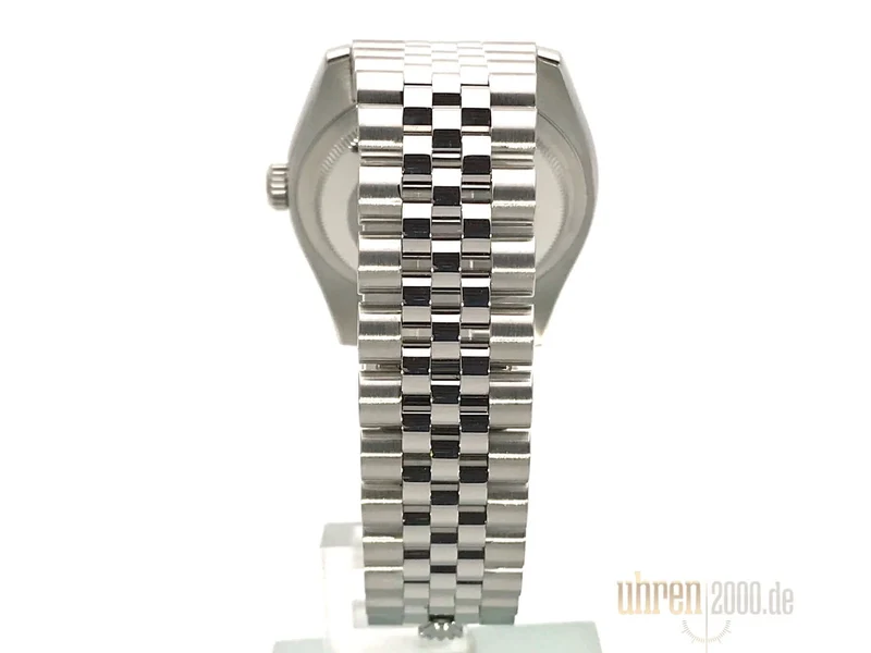 Rolex Datejust 36 Edelstahl Weißgold 116234 Silber Diamant Jubile aus 2011 LC100