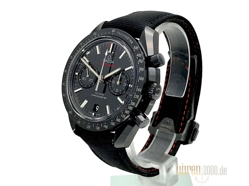 Omega Speedmaster Moonwatch Dark Side of the Moon 311.92.44.51.01.007 aus 2018 D-Papiere