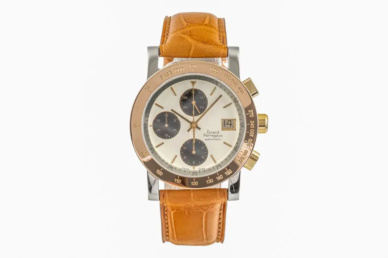 Girard Perregaux 7000 chronograph steel / gold automatic men's watch 7000 GBM [2400650]