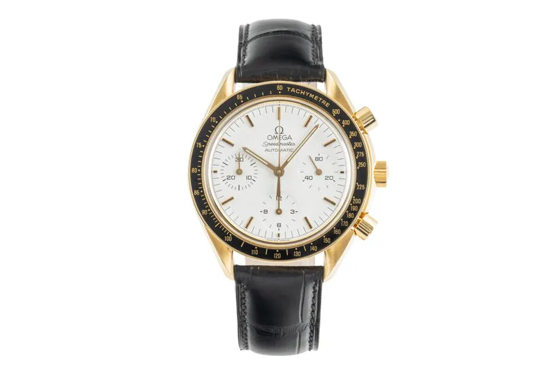 Omega Speedmaster chronograph 18 ct gold automatic men's watch 3612.20.20, 175.0032 LP: 21300EUR [2400641]