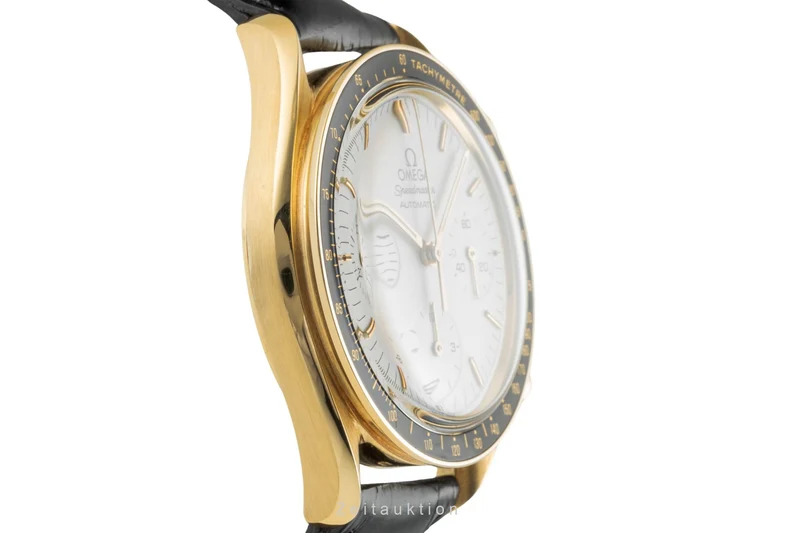 Omega Speedmaster chronograph 18 ct gold automatic men's watch 3612.20.20, 175.0032 LP: 21300EUR [2400641]
