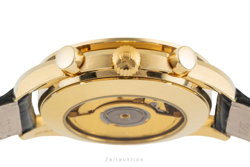 Omega Speedmaster chronograph 18 ct gold automatic men's watch 3612.20.20, 175.0032 LP: 21300EUR [2400641]