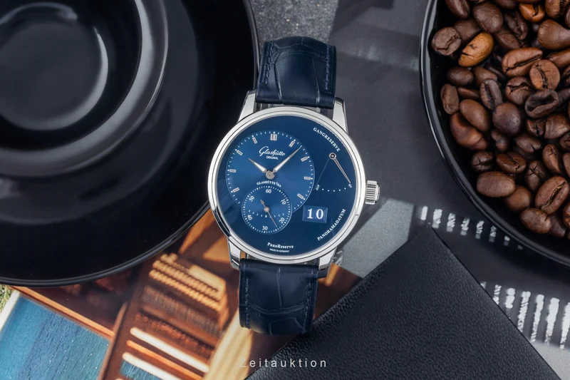 Glashütte PanoReserve steel manual winding men's watch 1-65-01-26-12-35 LP: 11800EUR [2400637]