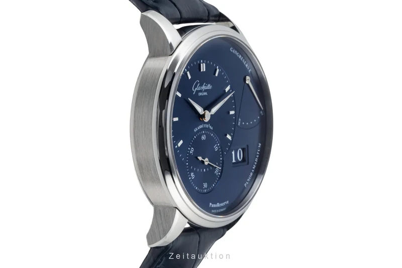 Glashütte PanoReserve steel manual winding men's watch 1-65-01-26-12-35 LP: 11800EUR [2400637]