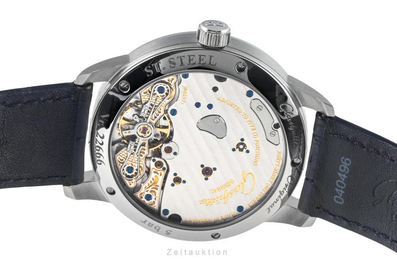 Glashütte PanoReserve steel manual winding men's watch 1-65-01-26-12-35 LP: 11800EUR [2400637]
