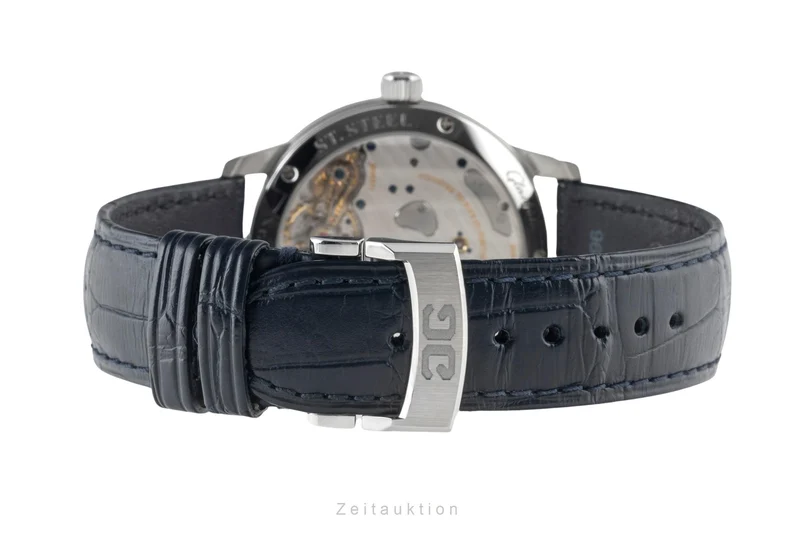 Glashütte PanoReserve steel manual winding men's watch 1-65-01-26-12-35 LP: 11800EUR [2400637]