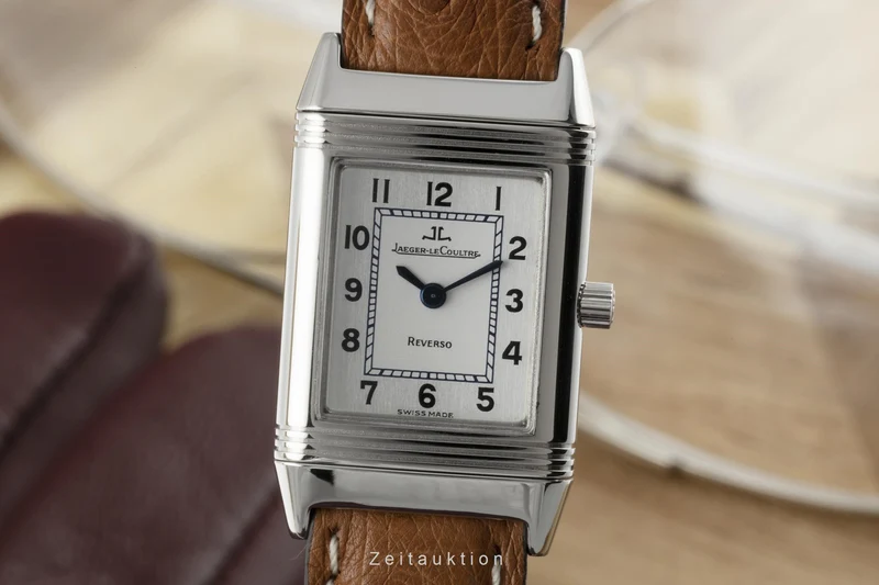 Jaeger LeCoultre Reverso steel quartz women's watch 260.8.08 LP: 5150EUR [2200722]