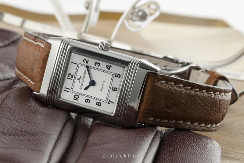 Jaeger LeCoultre Reverso steel quartz women's watch 260.8.08 LP: 5150EUR [2200722]