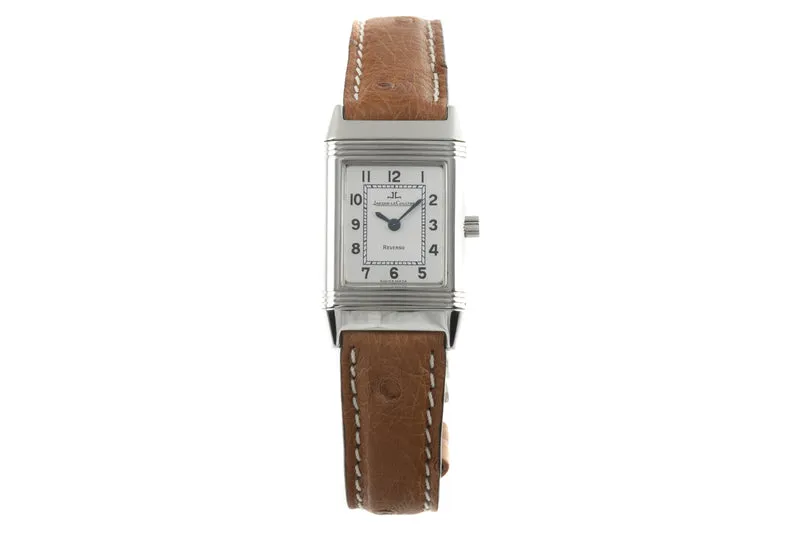 Jaeger LeCoultre Reverso steel quartz women's watch 260.8.08 LP: 5150EUR [2200722]