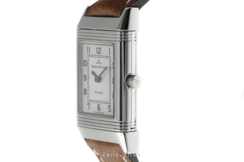 Jaeger LeCoultre Reverso steel quartz women's watch 260.8.08 LP: 5150EUR [2200722]