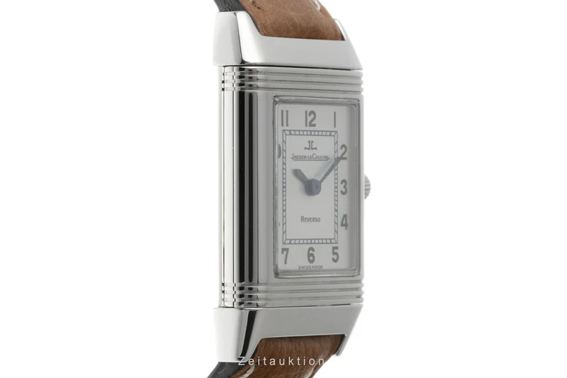 Jaeger LeCoultre Reverso steel quartz women's watch 260.8.08 LP: 5150EUR [2200722]