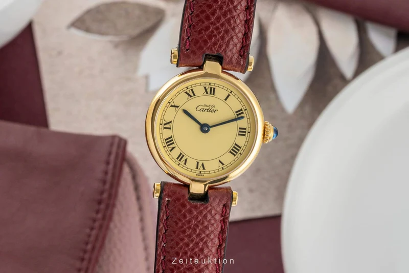 Cartier Vermeil silver-gilt quartz women's watch 590004 [2400570]