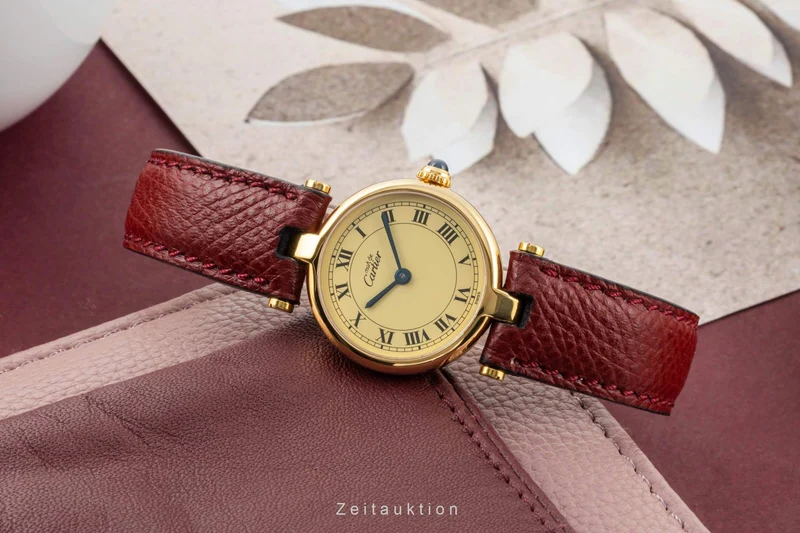 Cartier Vermeil silver-gilt quartz women's watch 590004 [2400570]