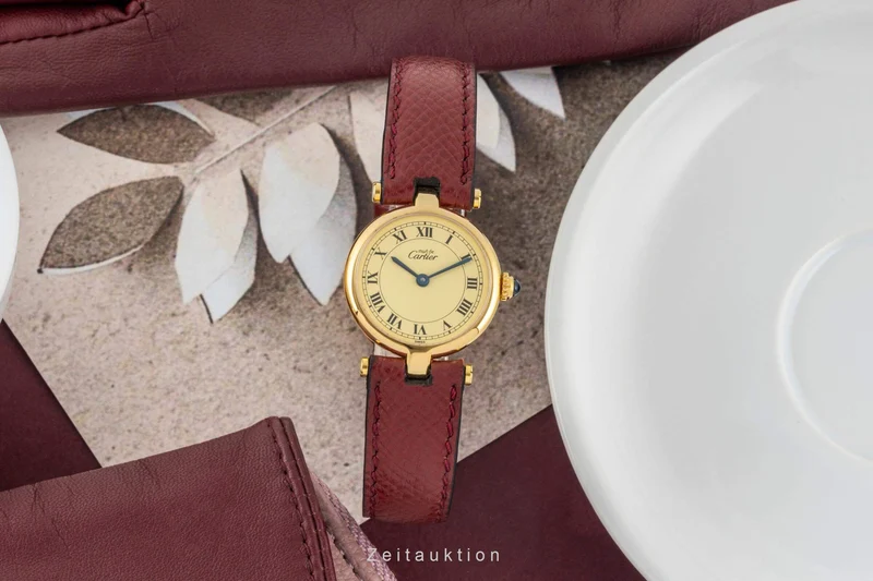 Cartier Vermeil silver-gilt quartz women's watch 590004 [2400570]