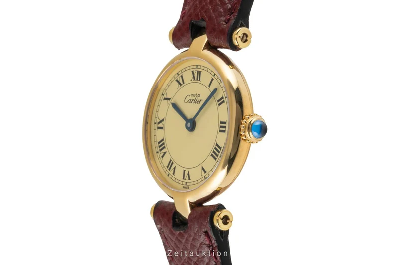 Cartier Vermeil silver-gilt quartz women's watch 590004 [2400570]