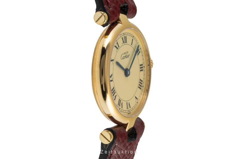 Cartier Vermeil silver-gilt quartz women's watch 590004 [2400570]
