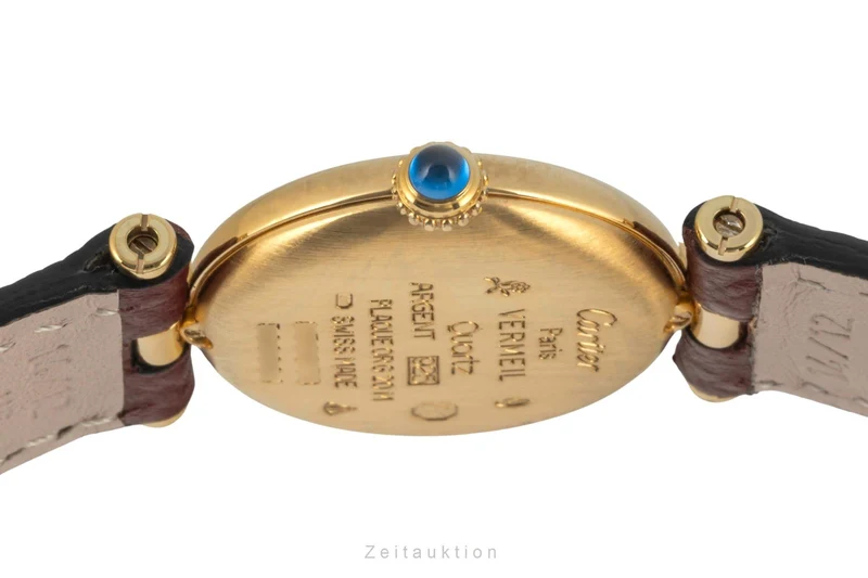 Cartier Vermeil silver-gilt quartz women's watch 590004 [2400570]