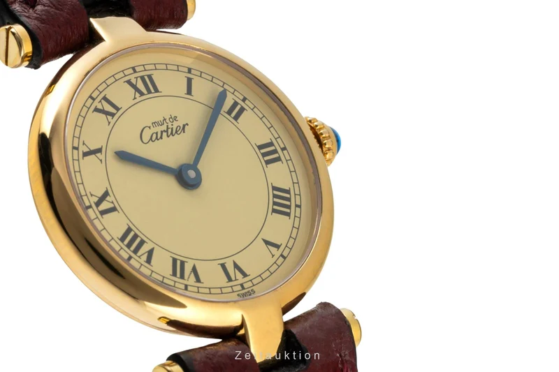 Cartier Vermeil silver-gilt quartz women's watch 590004 [2400570]