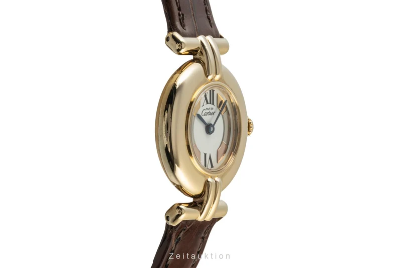 Cartier Vermeil silver-gilt quartz women's watch 590002 [2400557]