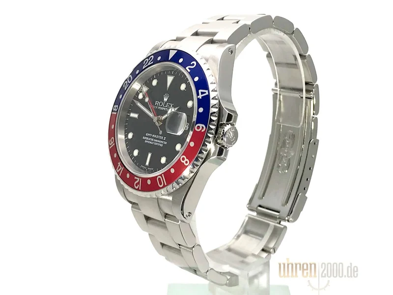 Rolex GMT Master II Ref. 16710 Pepsi aus 2002 P-Serie LC100