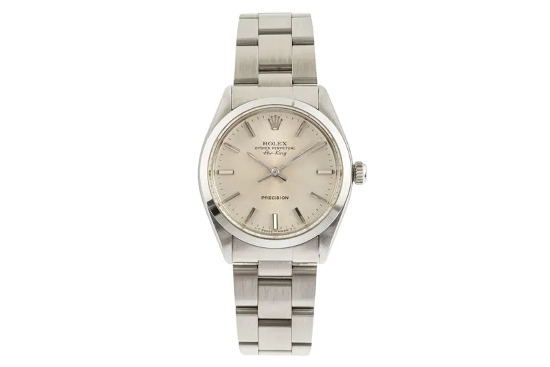 Rolex Air King steel automatic men's watch 5500 LP: 7600EUR [2305585]