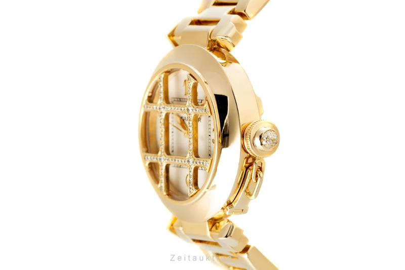 Cartier Pasha 18 ct gold automatic women's watch 2399 [2104282]