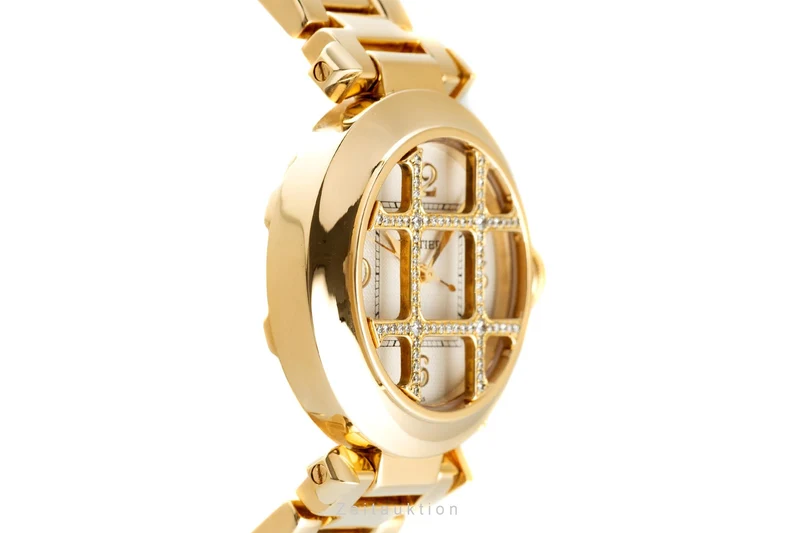 Cartier Pasha 18 ct gold automatic women's watch 2399 [2104282]