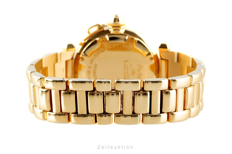 Cartier Pasha 18 ct gold automatic women's watch 2399 [2104282]