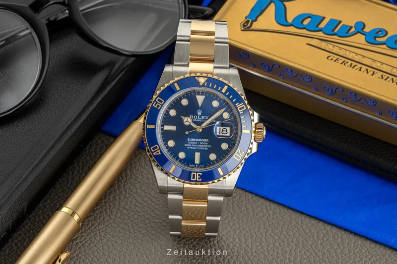 Rolex Submariner steel / gold automatic men's watch 126613LB [2305566]