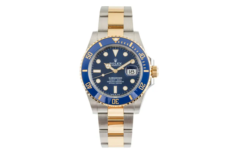 Rolex Submariner steel / gold automatic men's watch 126613LB [2305566]