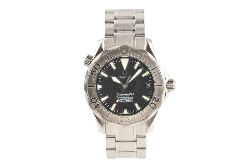 Omega Seamaster steel / white gold automatic men's watch 2236.50.00 [2305527]