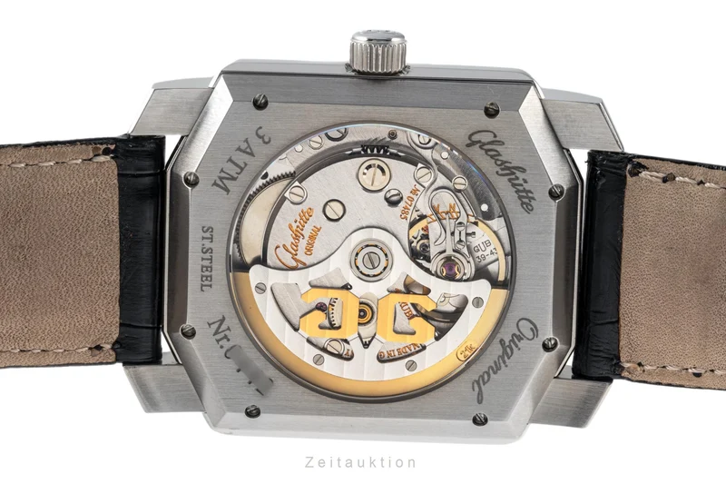 Glashütte Senator steel automatic men's watch 39-43-04-04-04 [2305513]