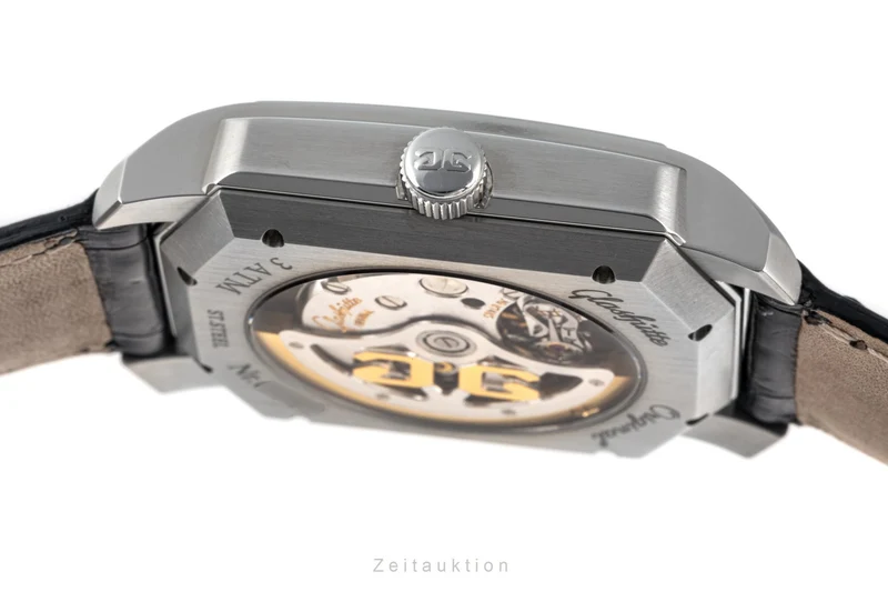 Glashütte Senator steel automatic men's watch 39-43-04-04-04 [2305513]