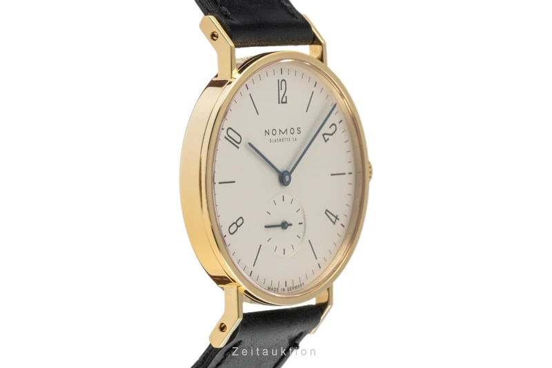 Nomos Tangente 18 ct gold manual winding men's watch Tangente (125 Wempe Anniversary) Limited [2305507]