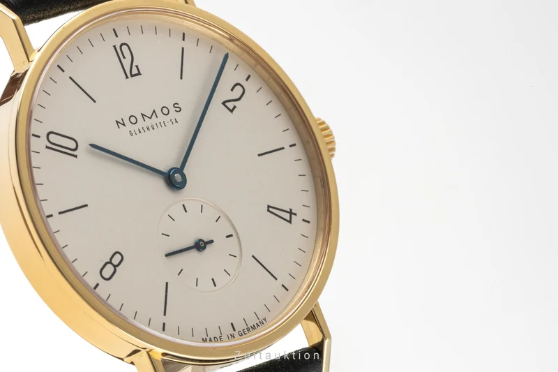 Nomos Tangente 18 ct gold manual winding men's watch Tangente (125 Wempe Anniversary) Limited [2305507]