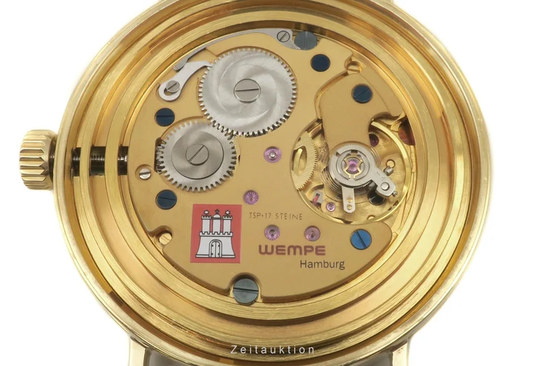 Nomos Tangente 18 ct gold manual winding men's watch Tangente (125 Wempe Anniversary) Limited [2305507]