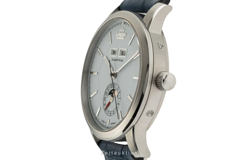 Union Glashütte Tradition Vollkalender steel automatic men's watch 26-41-01-02-10 [2305505]